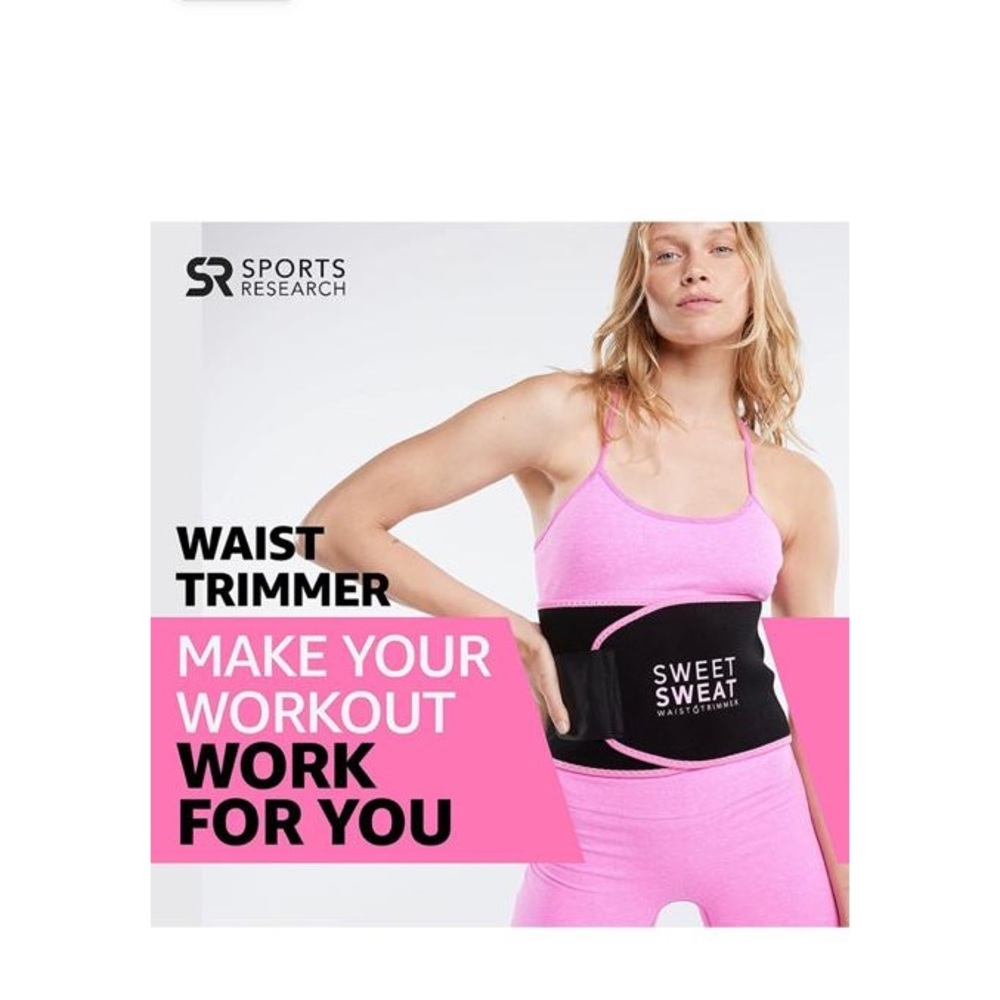 Sweet Sweat Waist Trimmer with Wash Bag
